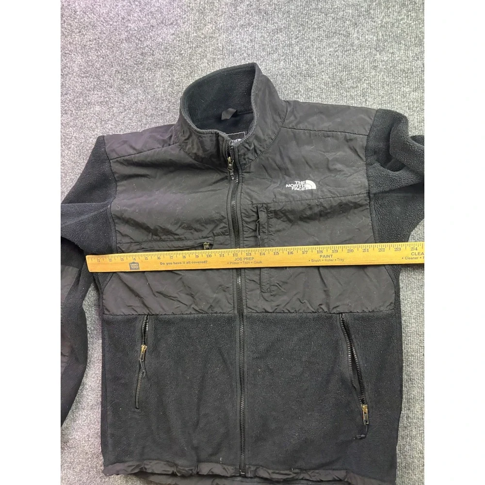 The North Face Denali Jacket Mens Large Black Polartec Fleece Full Zip Outdoor